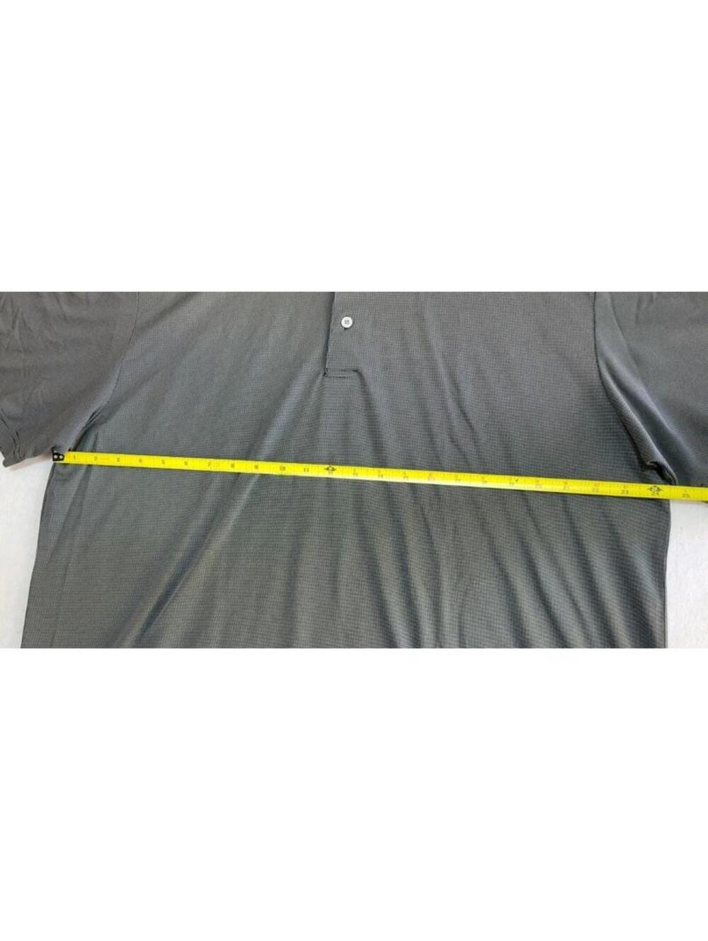 PGA Tour Men’s 2XL Performance Golf Polo Dark Gray Black - Picture 6 of 8